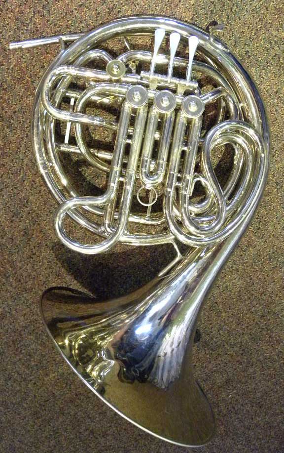used conn elkhart french horn beat up